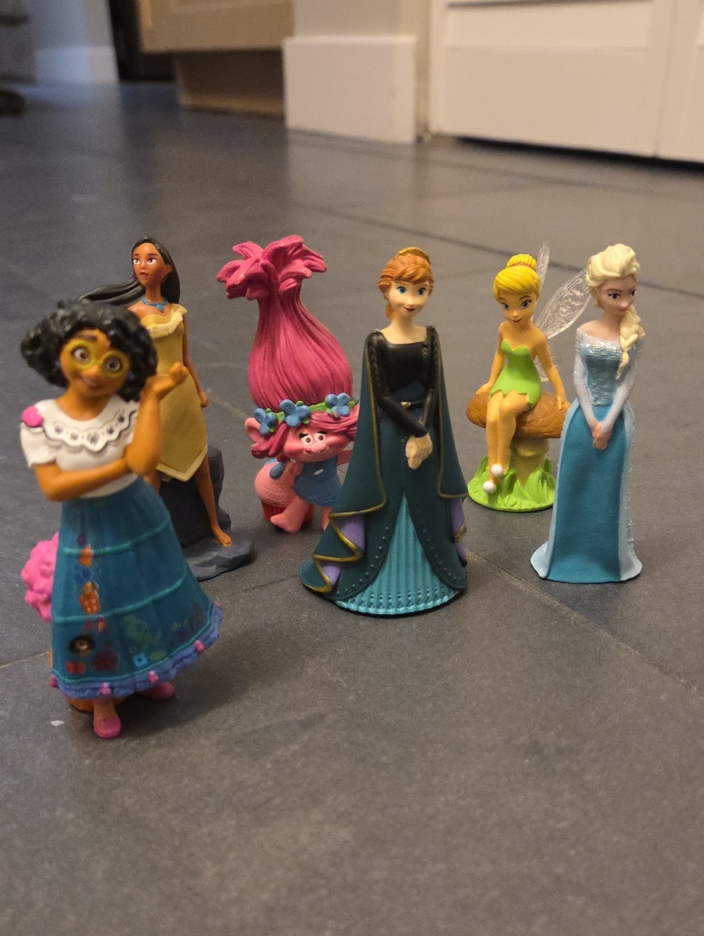 Disney Princess Tonies Lot - Elsa, Anna, Pocahontas, Tinkerbell, Mirabel, Trolls